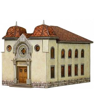 CLEVER PAPER- Puzzles 3D Sinagoga de Delemont, Israel (14334)